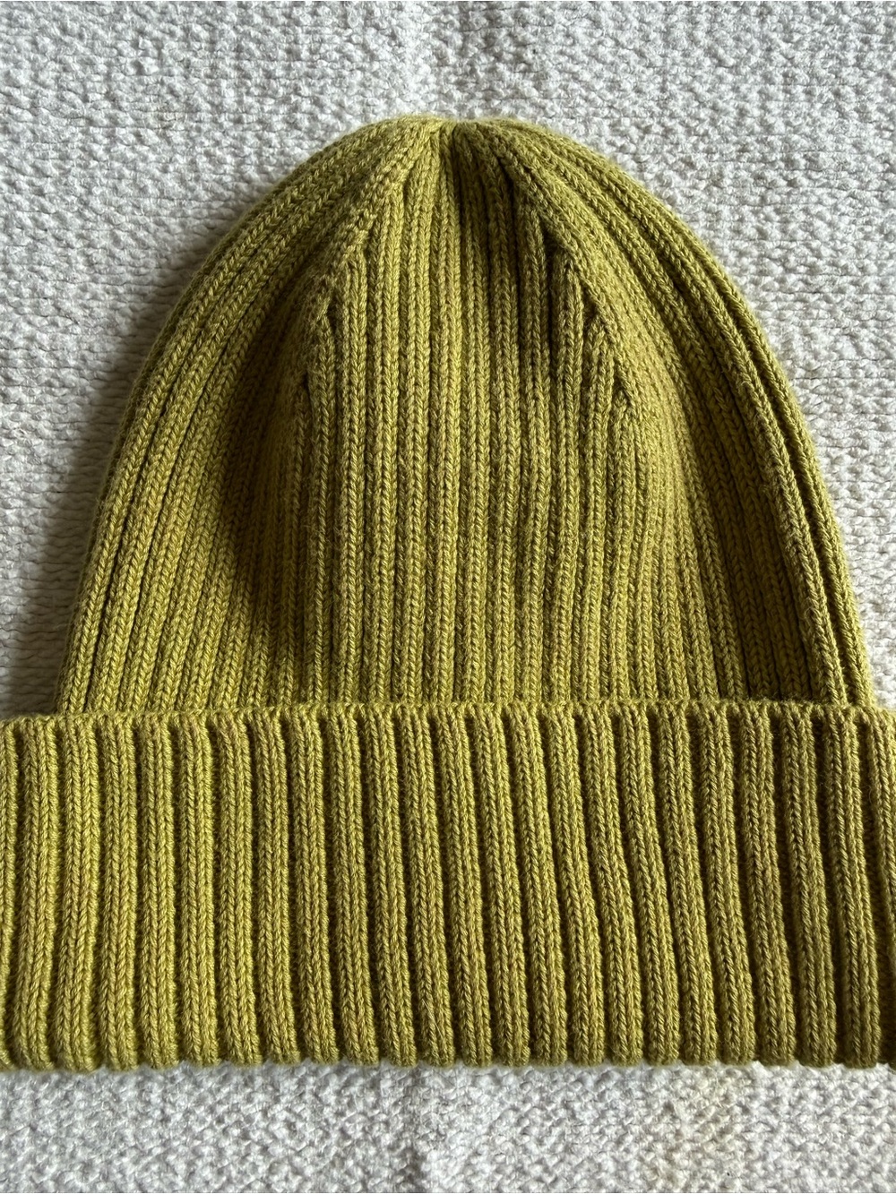 Zara Ribbed Beanie - spring green